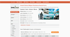 Desktop Screenshot of amatordenizcibelgesi.com